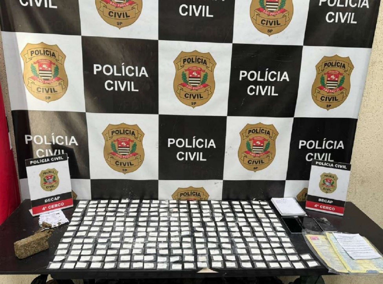 Suspeito de homicídio no RN é preso com mais de 200 porções de cocaína em SP