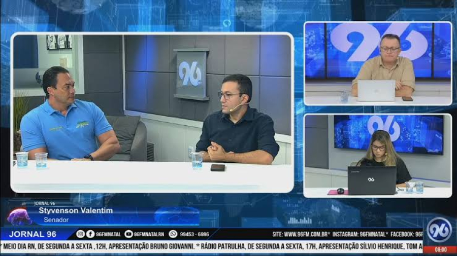 [VÍDEO] Styvenson defende Rogério Marinho para governador e promete ampliar Walfredo Gurgel